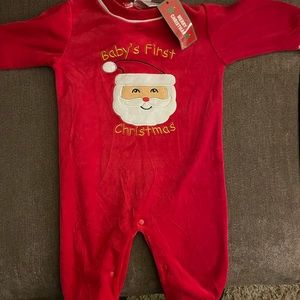 Babies first Christmas outfit size 12 months